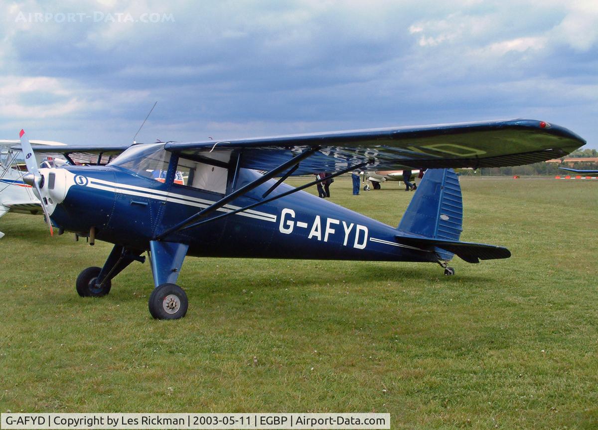 G-AFYD, 1939 Luscombe 8E Silvaire Silvaire C/N 1044, Luscombe 8F Silvaire