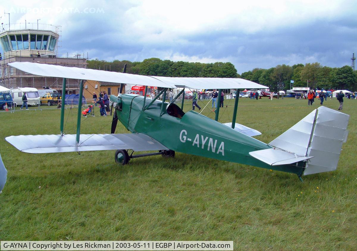 G-AYNA, 1973 Currie Wot C/N PFA 3016, Pheonix Currie Wot