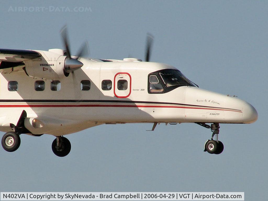 N402VA, 1986 Dornier 228-202 C/N 8085, Vison Air / 1986 Dornier Do 228-202