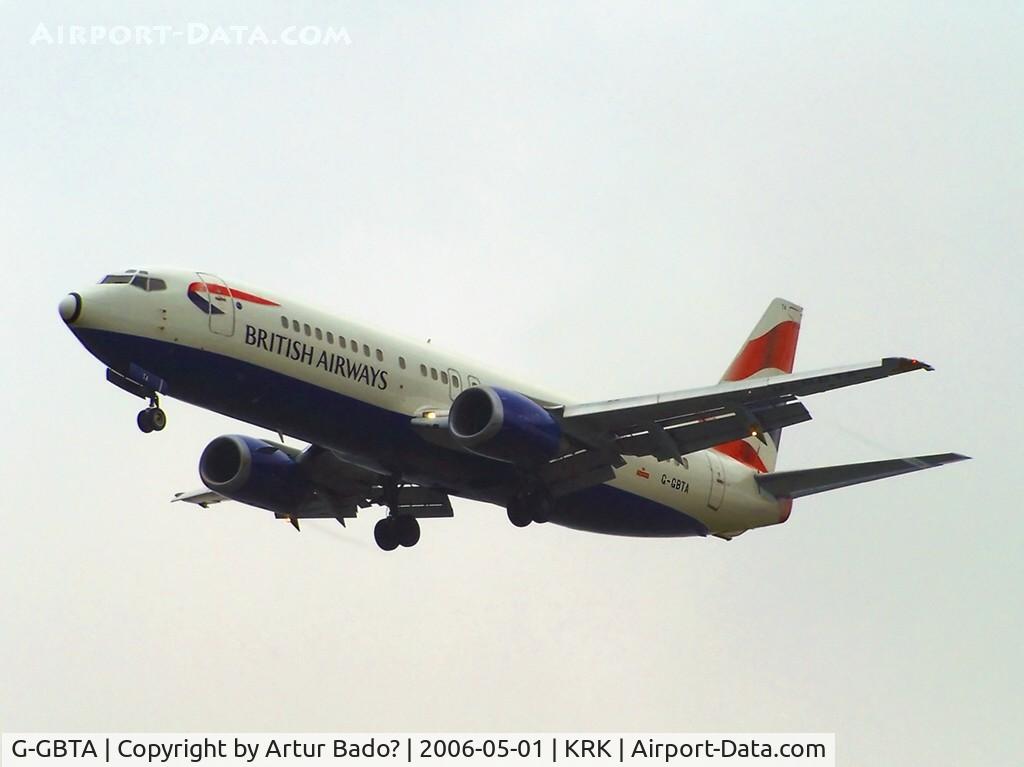 G-GBTA, 1993 Boeing 737-436 C/N 25859, British Airways - Boeing 737-436