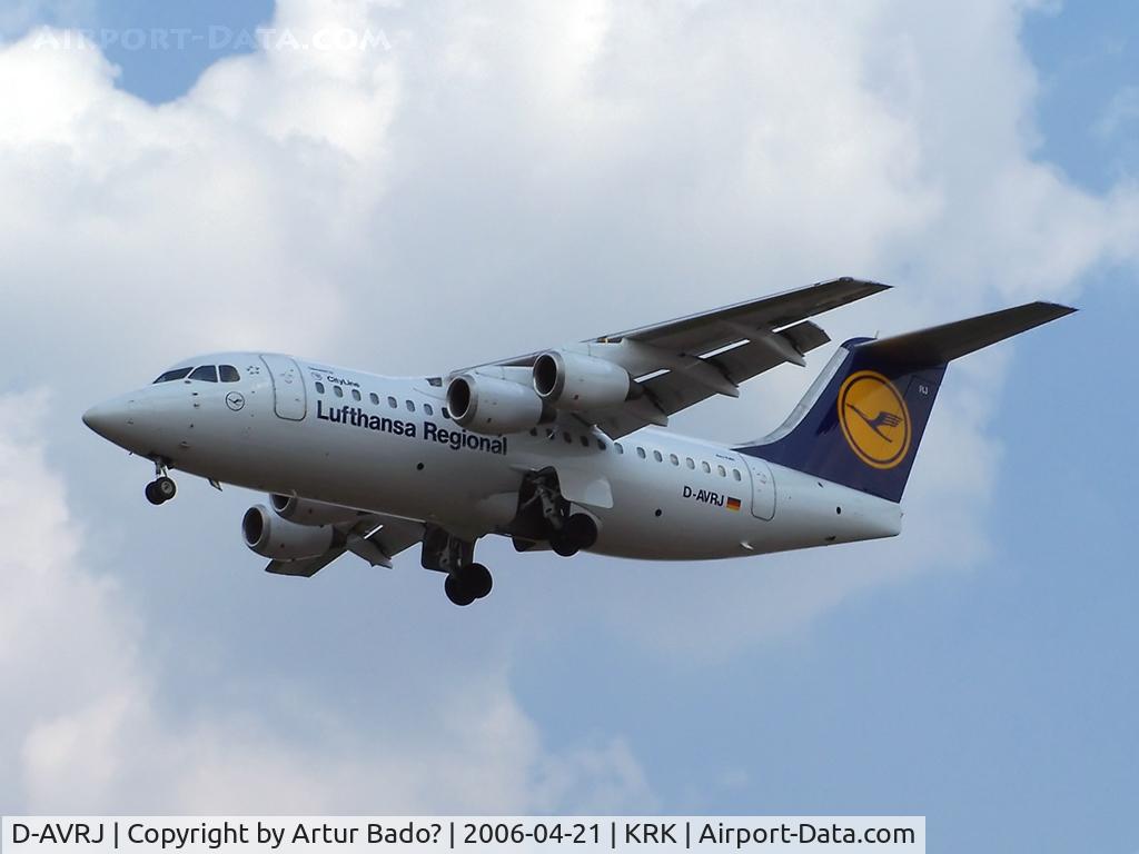 D-AVRJ, 1996 British Aerospace Avro 146-RJ85 C/N E.2277, Lufthansa
