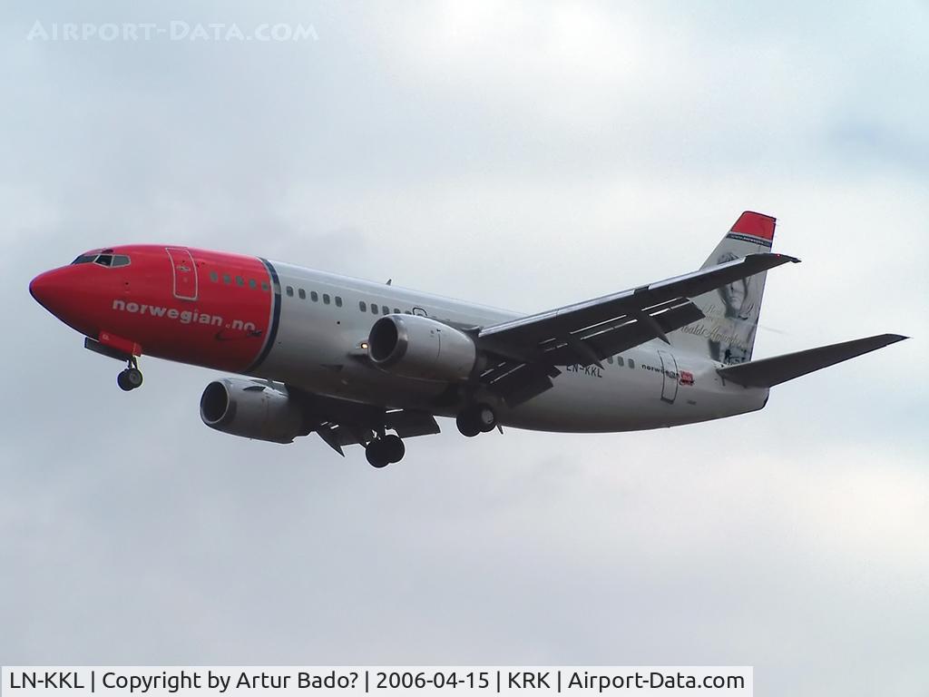 LN-KKL, 1997 Boeing 737-36N C/N 28671, Norwegian