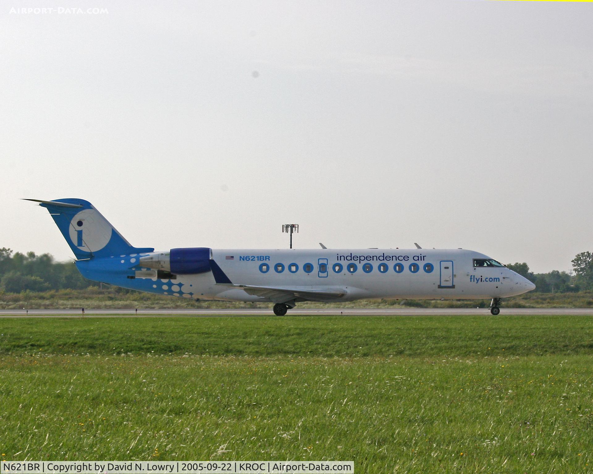 N621BR, 1997 Canadair CRJ-200ER (CL-600-2B19) C/N 7186, N621BR while it was with IDP.