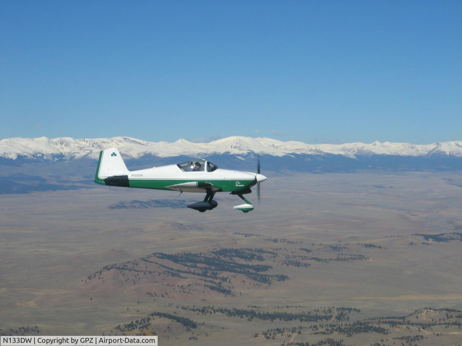 N133DW, 1997 Vans RV-6A C/N 22012, N133DW and the Colorado Rockies