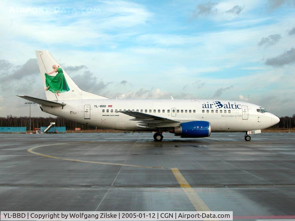 YL-BBD, 1999 Boeing 737-53S C/N 29075, visitor