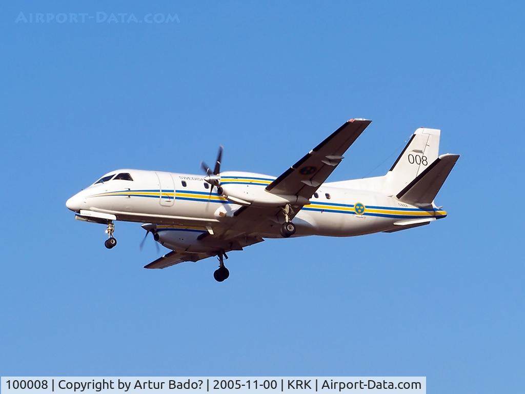 100008, 1995 Saab Tp100C (340BPlus) C/N 340B-367, Swedish Air Force