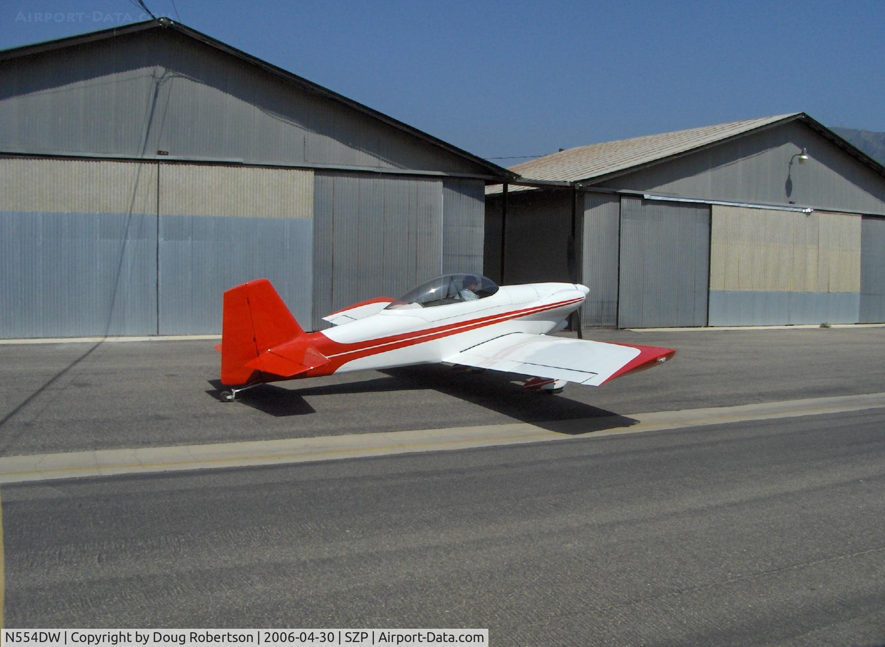 N554DW, 1999 Vans RV-4 C/N 554, 1999 Don Warne VAN'S RV-4, Lycoming O-360-A1D 180 Hp with new, changed paint colors