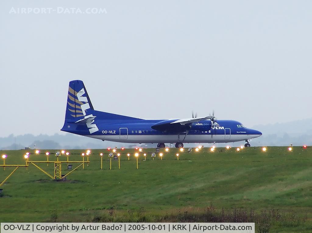 OO-VLZ, 1992 Fokker 50 C/N 20264, VLM - ready for departure from rwy 25