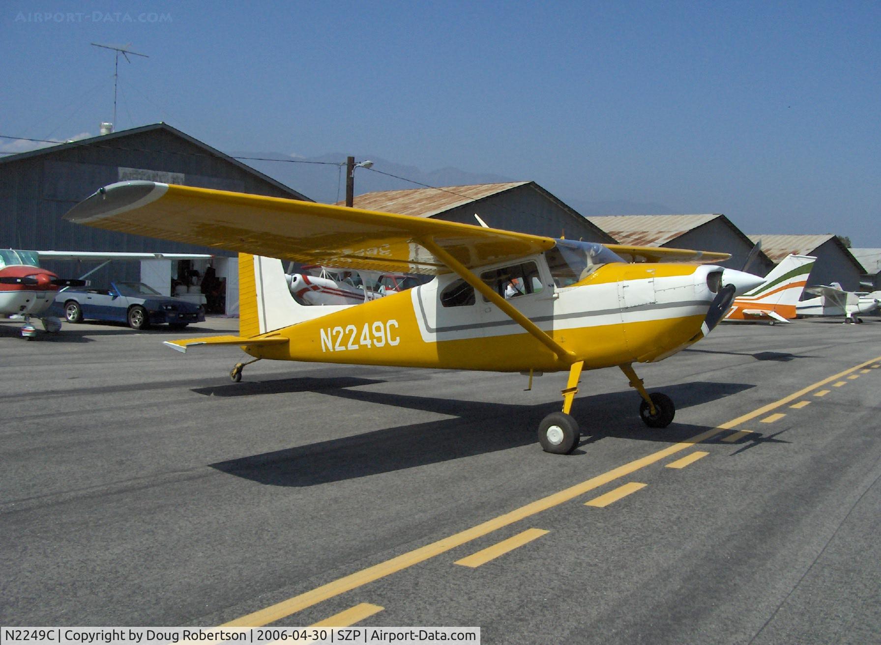 N2249C, 1953 Cessna 180 C/N 30549, 1953 Cessna 180, Continental O-470 180 Hp