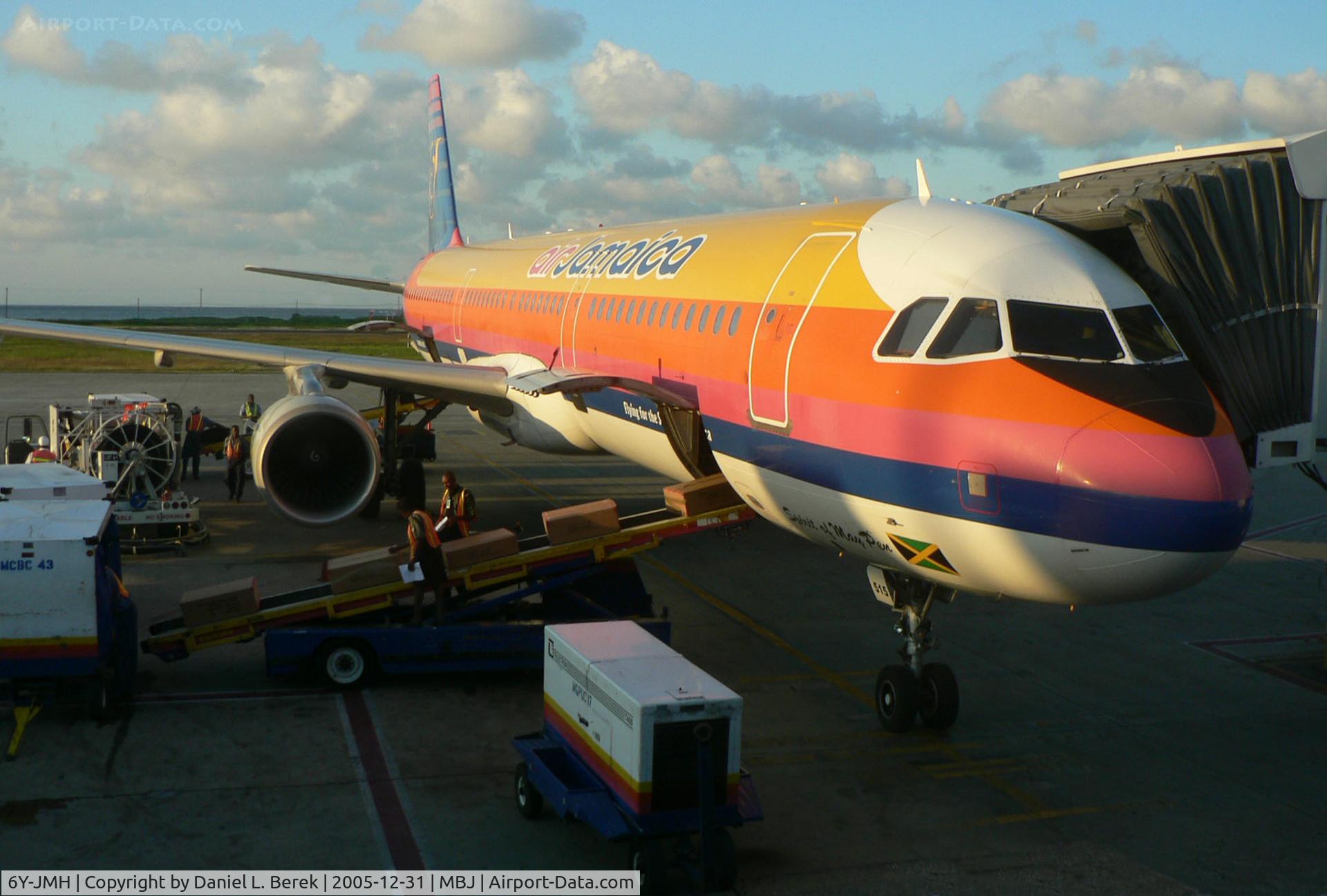 6Y-JMH, 2001 Airbus A321-211 C/N 1503, Air Jamaica A321 6Y-JMH, 