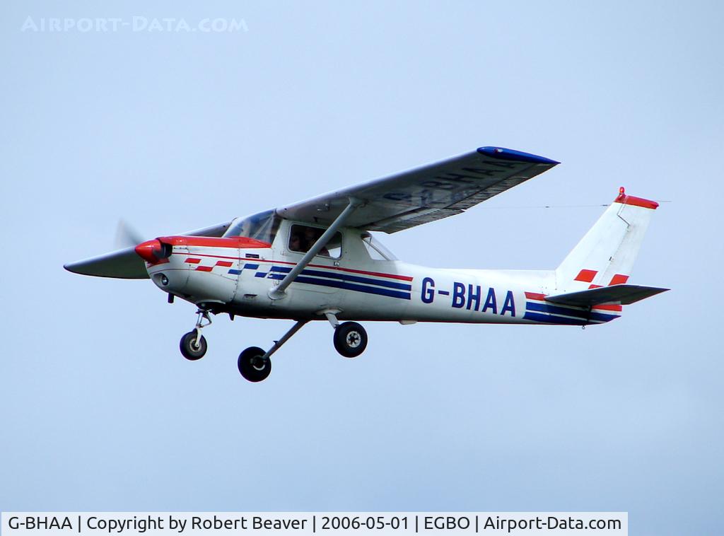 G-BHAA, 1978 Cessna 152 C/N 15281330, Cessna 152 (Halfpenny Green)