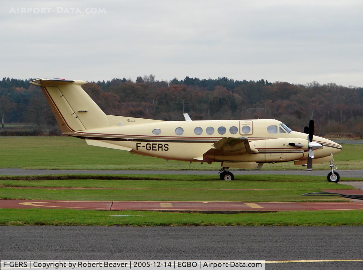 F-GERS, 1980 Beech 200 Super King Air C/N BB-753, Beechcraft B200 Super King Air