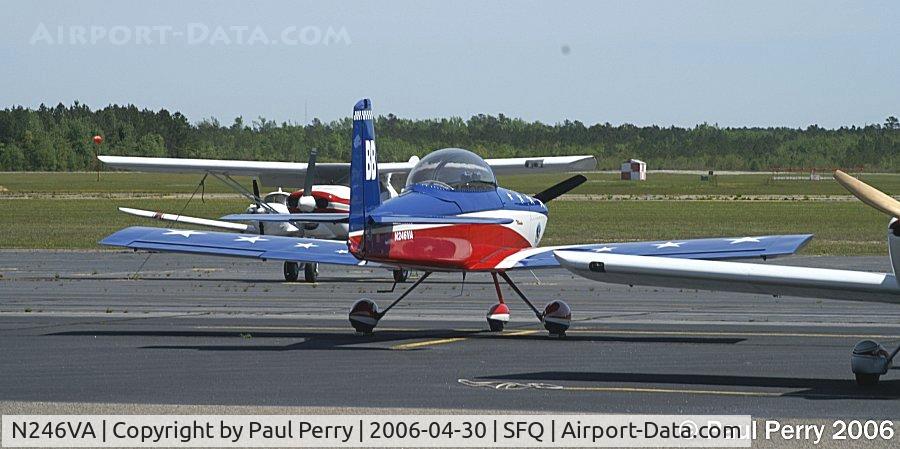 N246VA, 2003 Vans RV-8A C/N 81121, Lots of homebuilts today at the airport