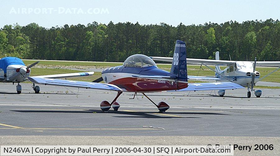 N246VA, 2003 Vans RV-8A C/N 81121, She looks almost airshow ready in that paint