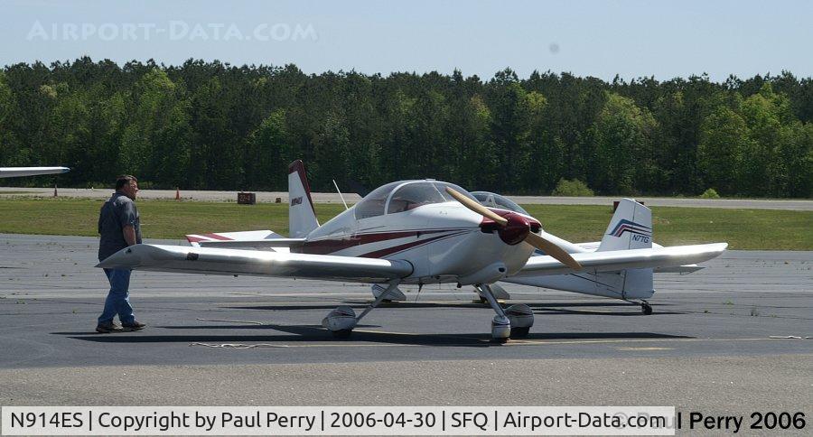 N914ES, Vans RV-6A C/N 20828, Now the starboard side, and another admirer