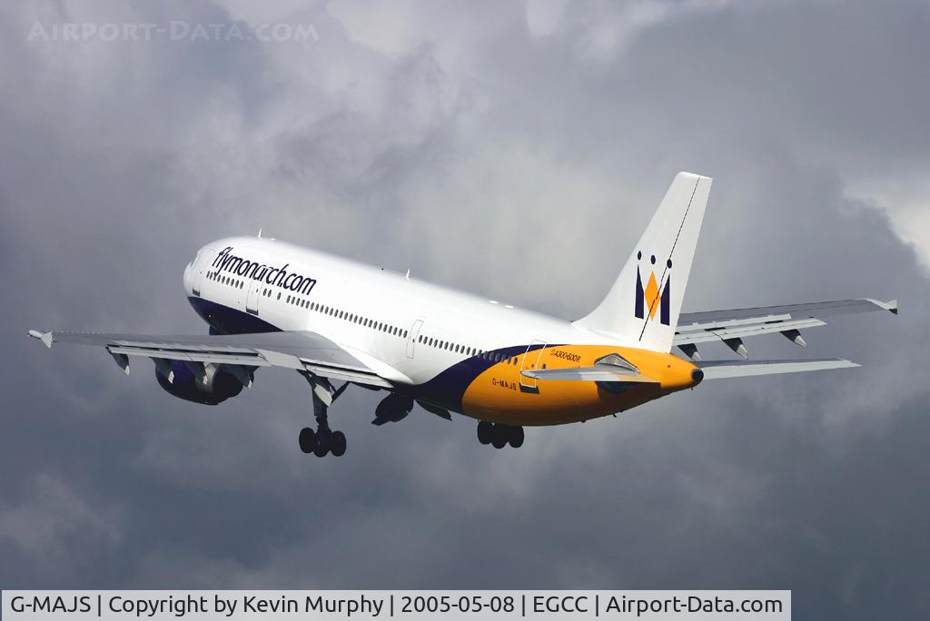G-MAJS, 1991 Airbus A300B4-605R C/N 604, Into the storm from 24L.