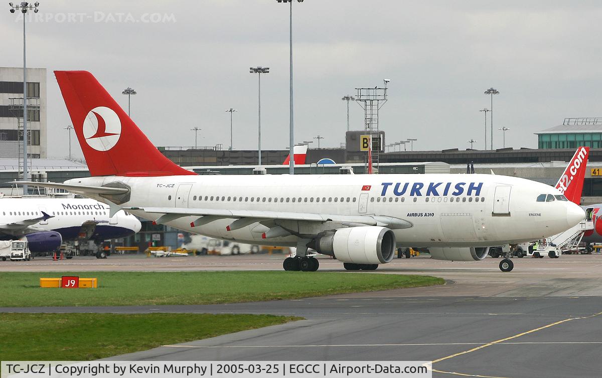 TC-JCZ, 1988 Airbus A310-304 C/N 480, On its way for take off.