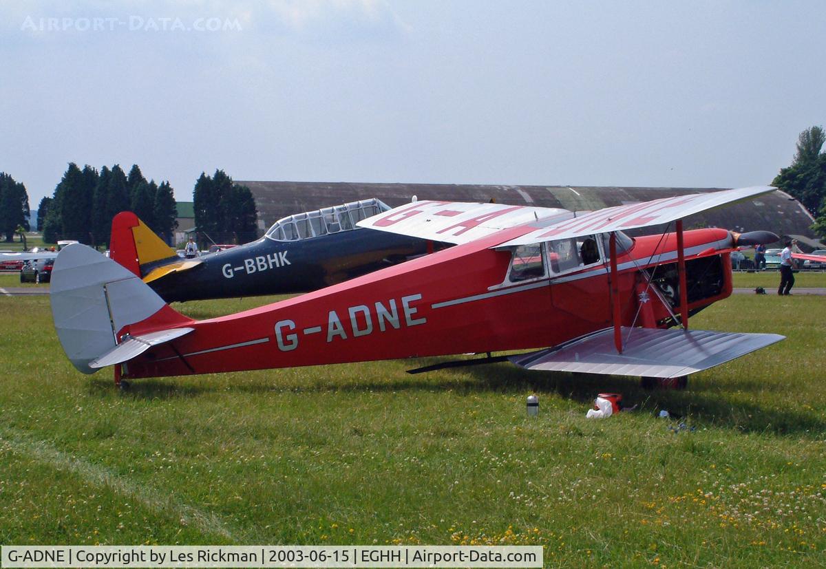 G-ADNE, 1936 De Havilland DH.87B Hornet Moth C/N 8089, D.H 87B Hornet Moth
