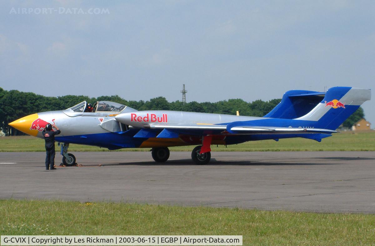 G-CVIX, 1963 De Havilland DH-110 Sea Vixen D.3 C/N 10132, D.H 110 Sea Vixen D.3