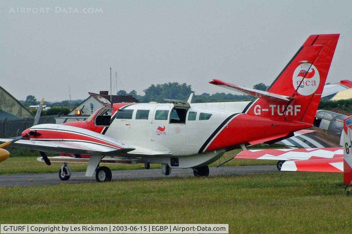 G-TURF, 1987 Reims Cessna F406 Caravan II C/N F406-0020, Cessna F.406