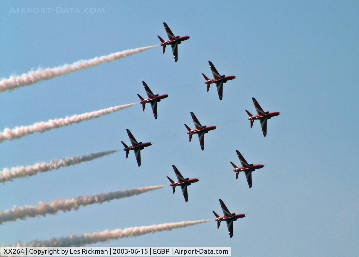 XX264, 1978 Hawker Siddeley Hawk T.1A C/N 100/312100, BAe Hawk T.1