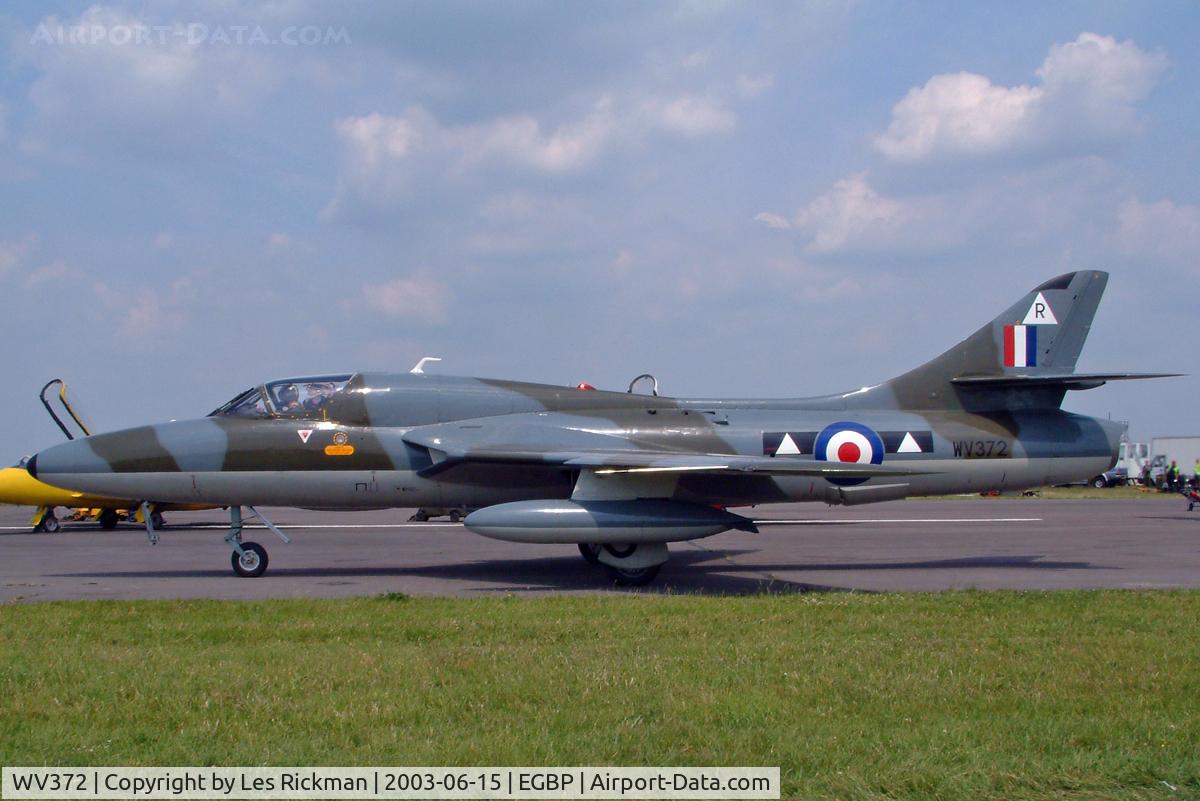 WV372, 1955 Hawker Hunter T.7 C/N 41H-670818, Hawker Hunter T.7