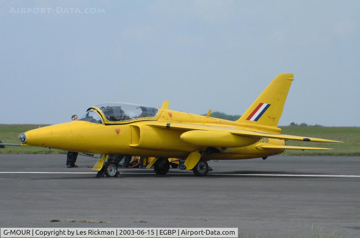 G-MOUR, 1964 Hawker Siddeley Gnat T.1 C/N FL596, H.S Gnat T.1