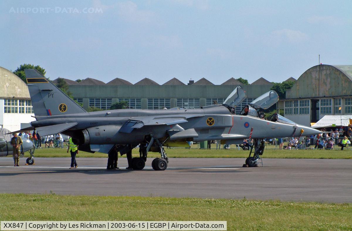 XX847, 1976 Sepecat Jaguar T.4 C/N B.35, Sepecat Jaguar T4