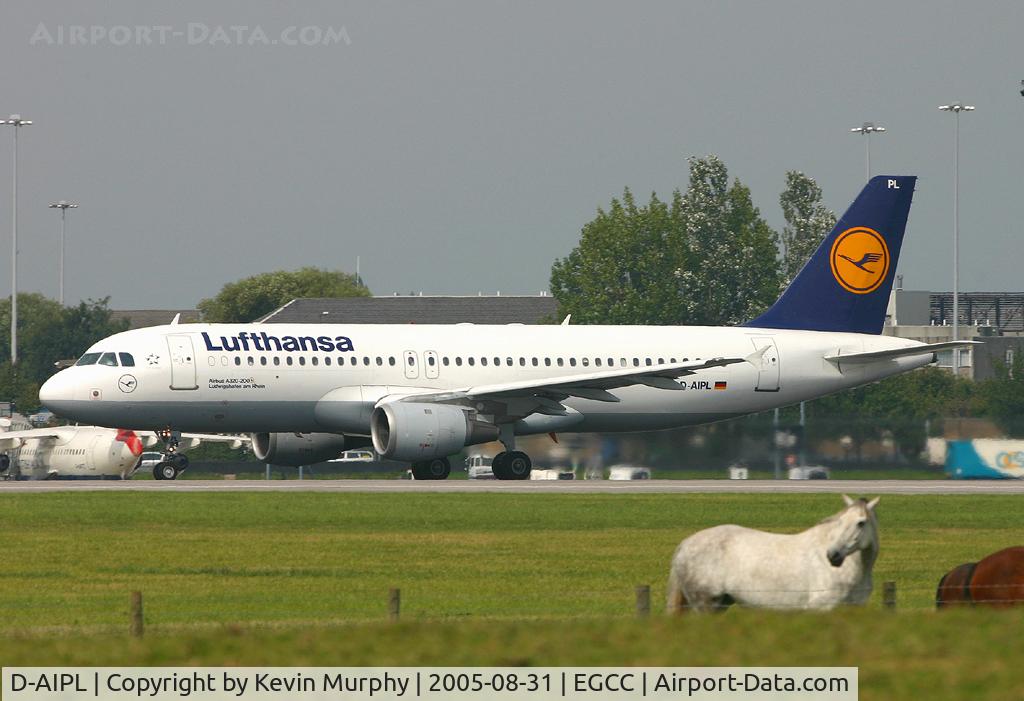 D-AIPL, 1989 Airbus A320-211 C/N 094, Planes and horses at Manchester.