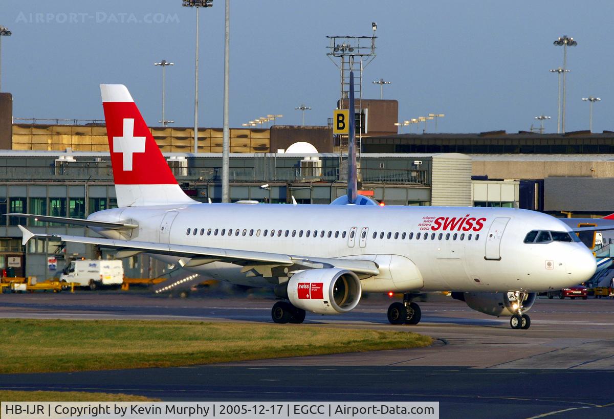 HB-IJR, 1997 Airbus A320-214 C/N 0703, Just left the gate ready for departure.