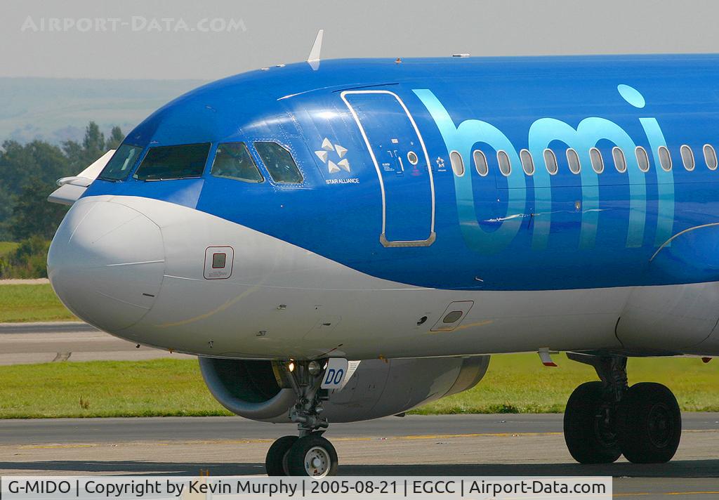 G-MIDO, 2002 Airbus A320-232 C/N 1987, Close up on BMI's A.320