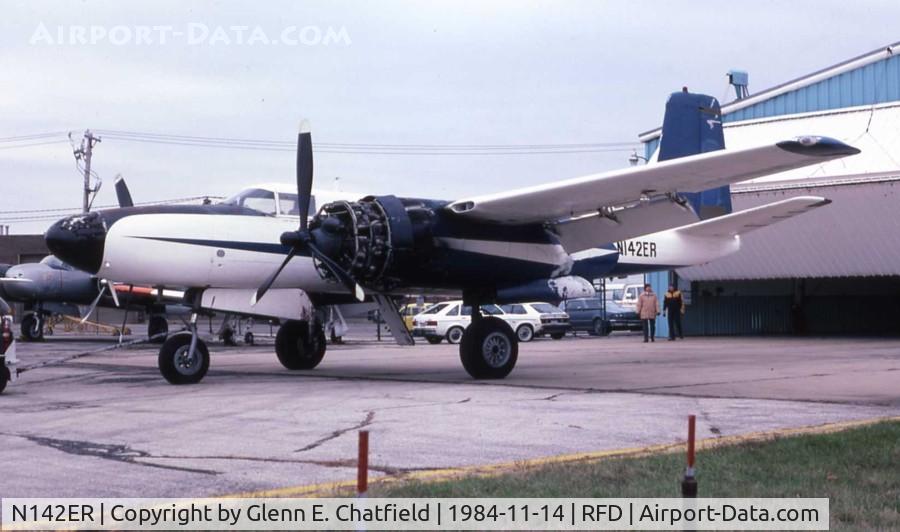 N142ER, Douglas A-26B Invader C/N 6928, A-26B 41-39215 Restoration going on
