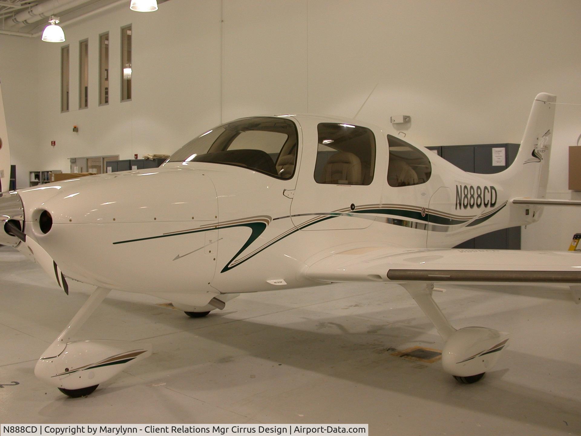 N888CD, Cessna 182P Skylane C/N 18261493, 1000th SR22 Manufactured