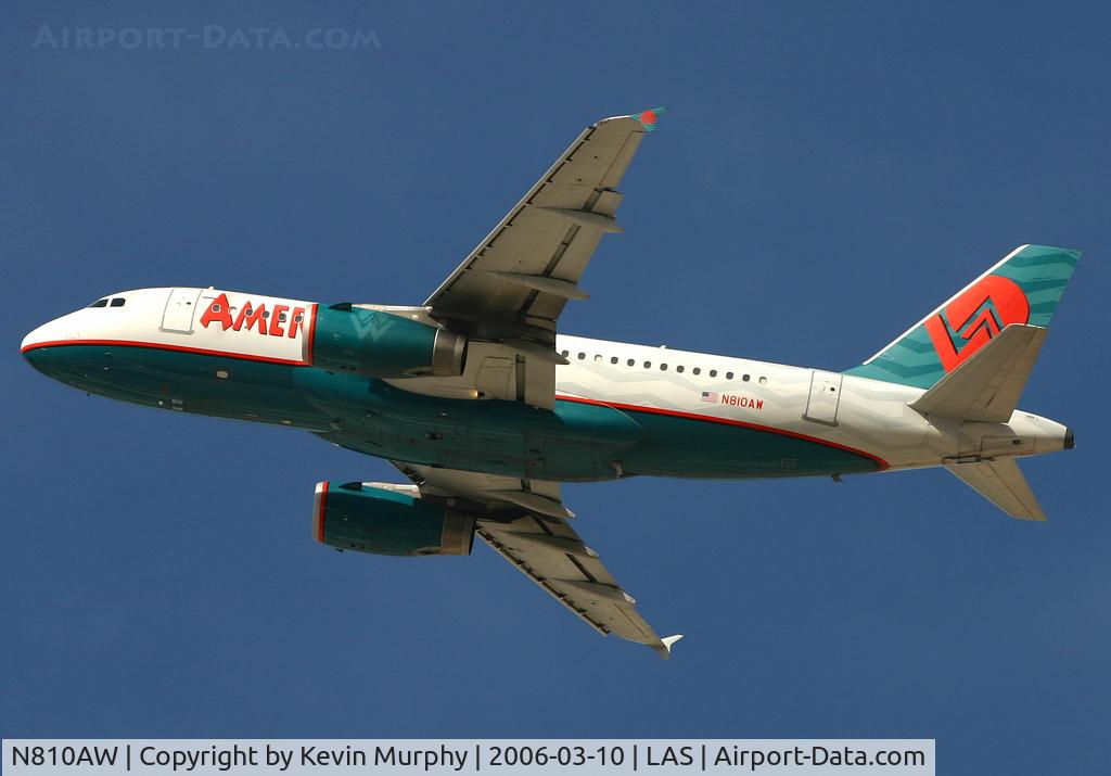 N810AW, 1999 Airbus A319-132 C/N 1116, Fine looking 737.