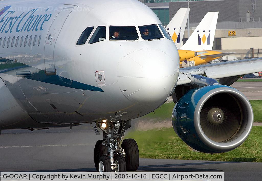 G-OOAR, 2000 Airbus A320-214 C/N 1320, Nose close up on a nice looking Airbus.