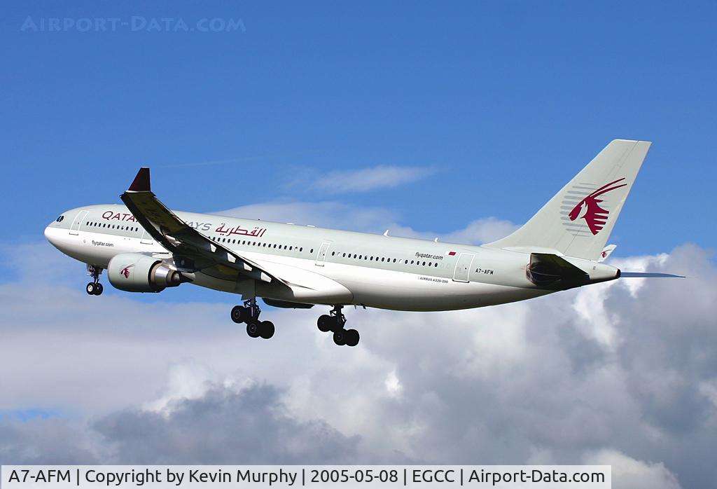 A7-AFM, 2004 Airbus A330-203 C/N 616, Qatars 330 departing 24L.