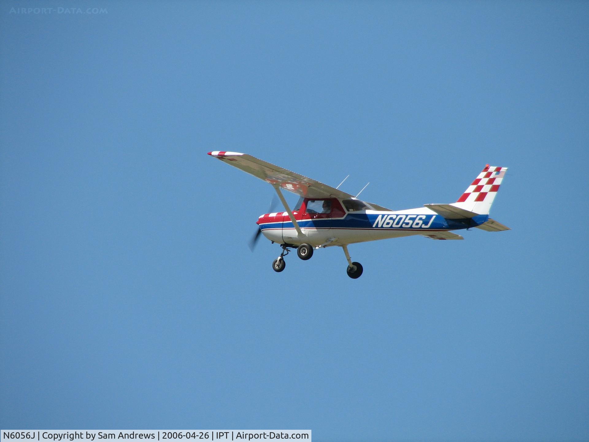 N6056J, 1972 Cessna A150L Aerobat C/N A1500356, still climbing