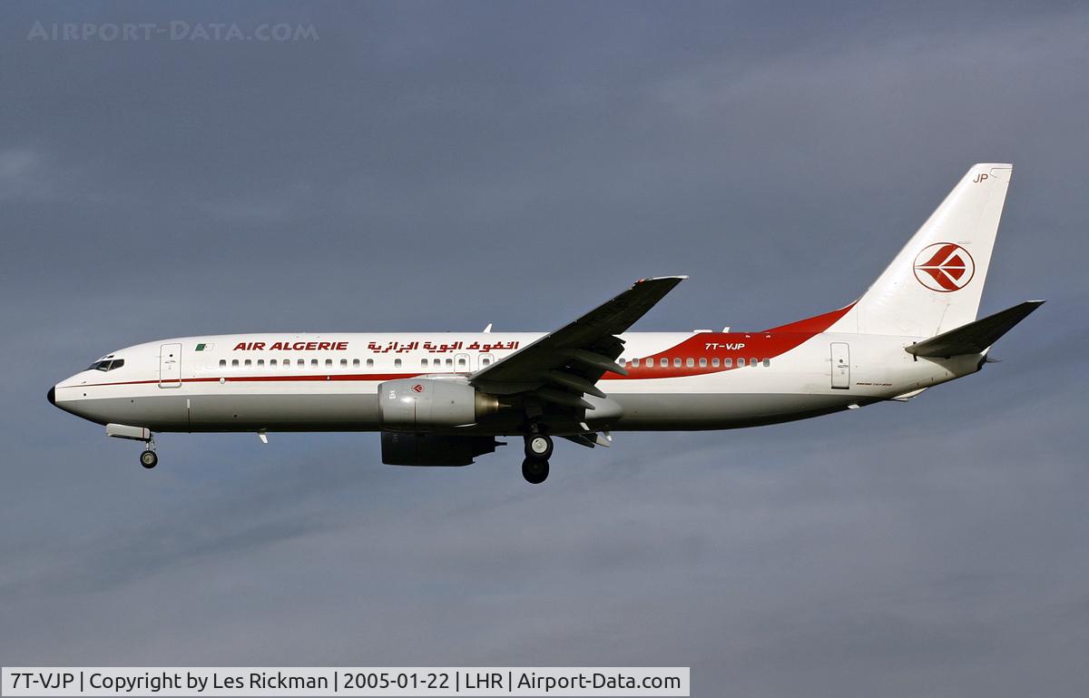 7T-VJP, 2001 Boeing 737-8D6 C/N 30208, Boeing 737 8D6