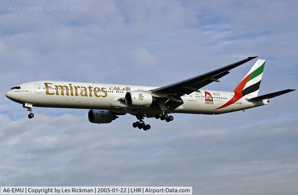A6-EMU, 2002 Boeing 777-31H C/N 29064, Boeing 777 31H