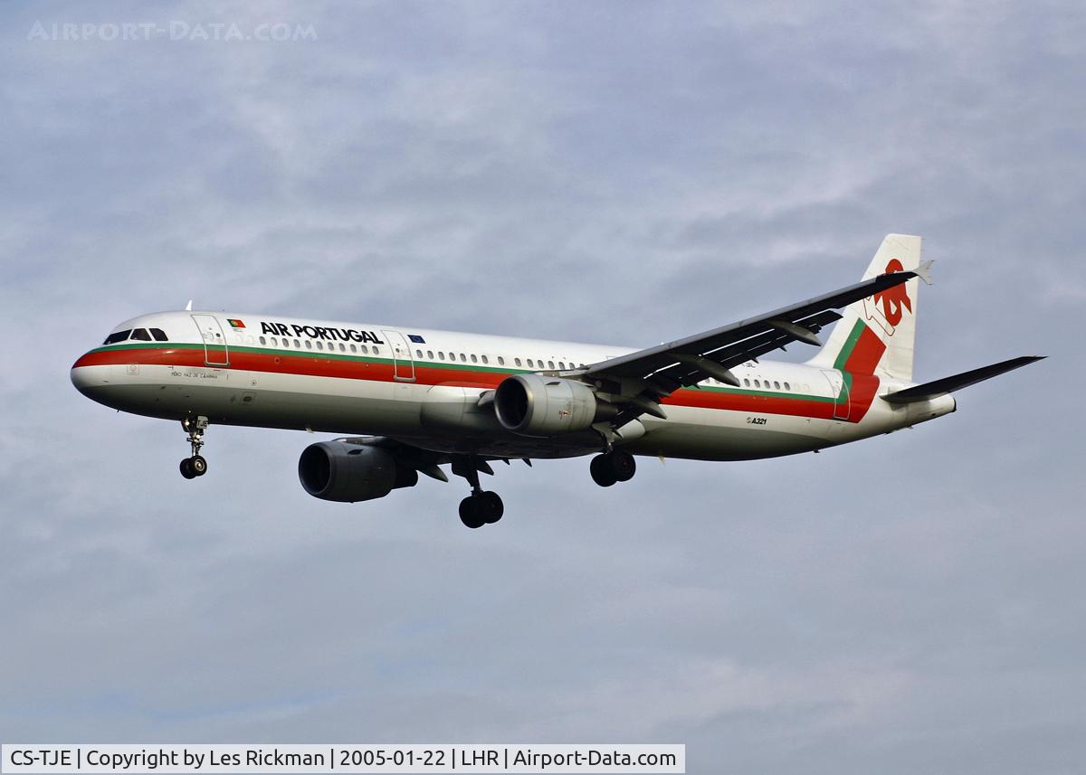 CS-TJE, 2000 Airbus A321-211 C/N 1307, Airbus A321 211