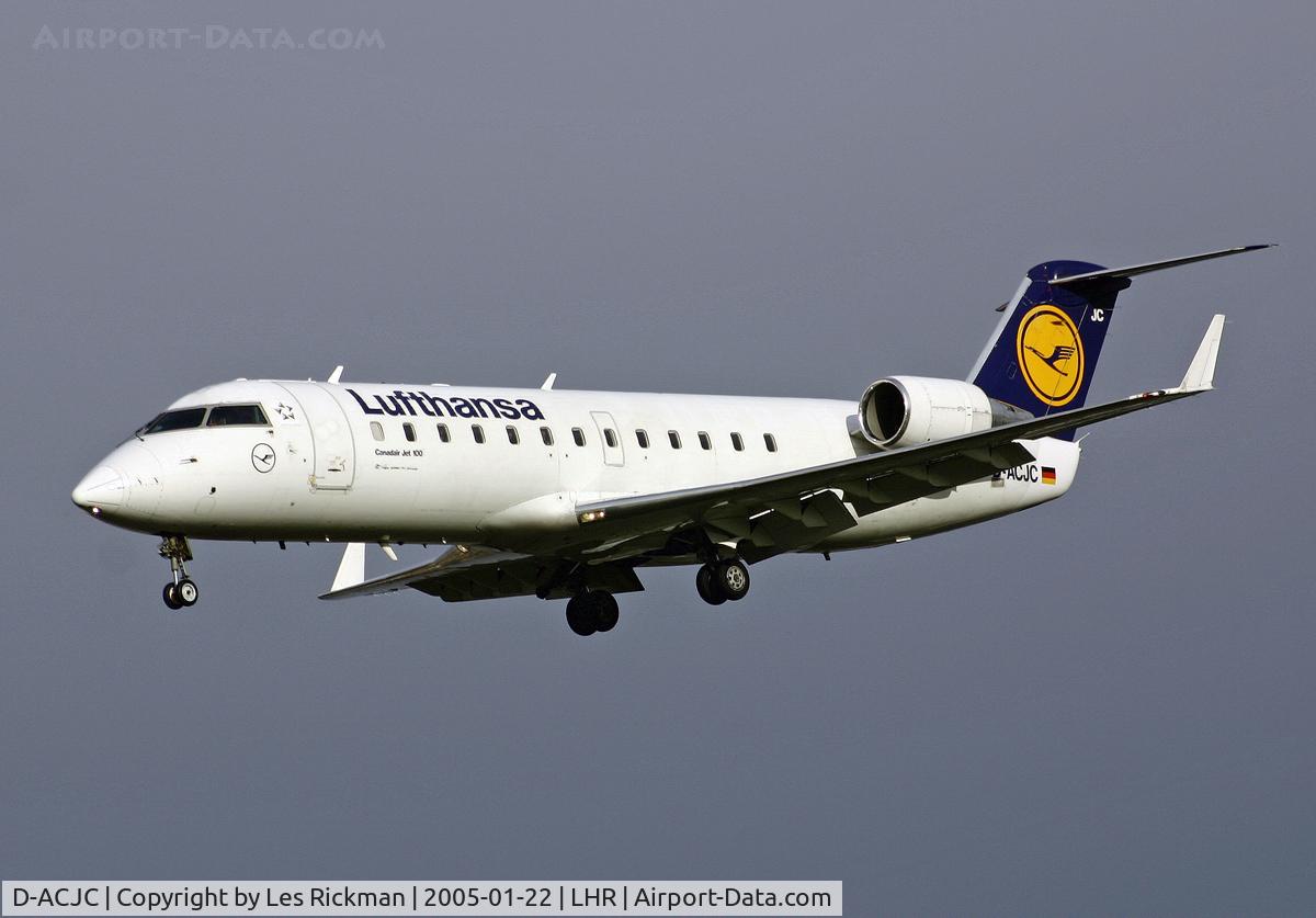 D-ACJC, 1996 Canadair CRJ-100LR (CL-600-2B19) C/N 7130, Canadair CL.600-2B19 RJ