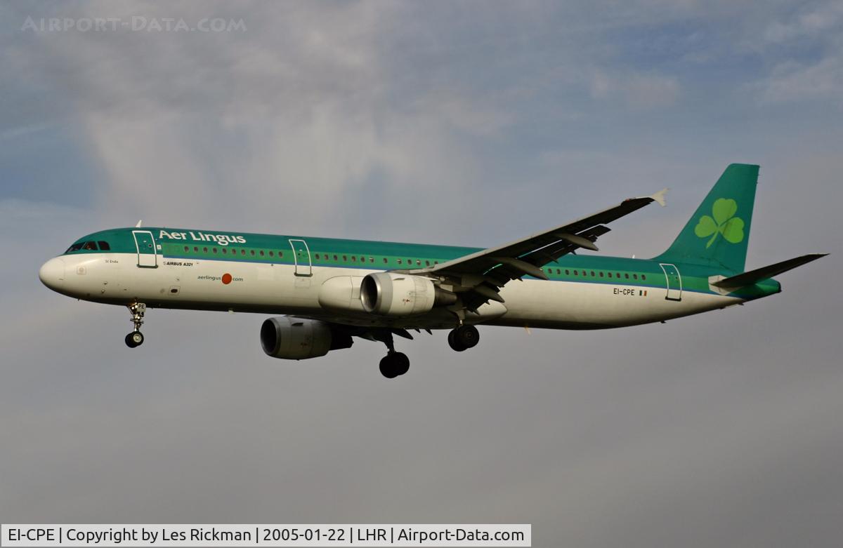 EI-CPE, 1998 Airbus A321-211 C/N 0926, Airbus A321 211