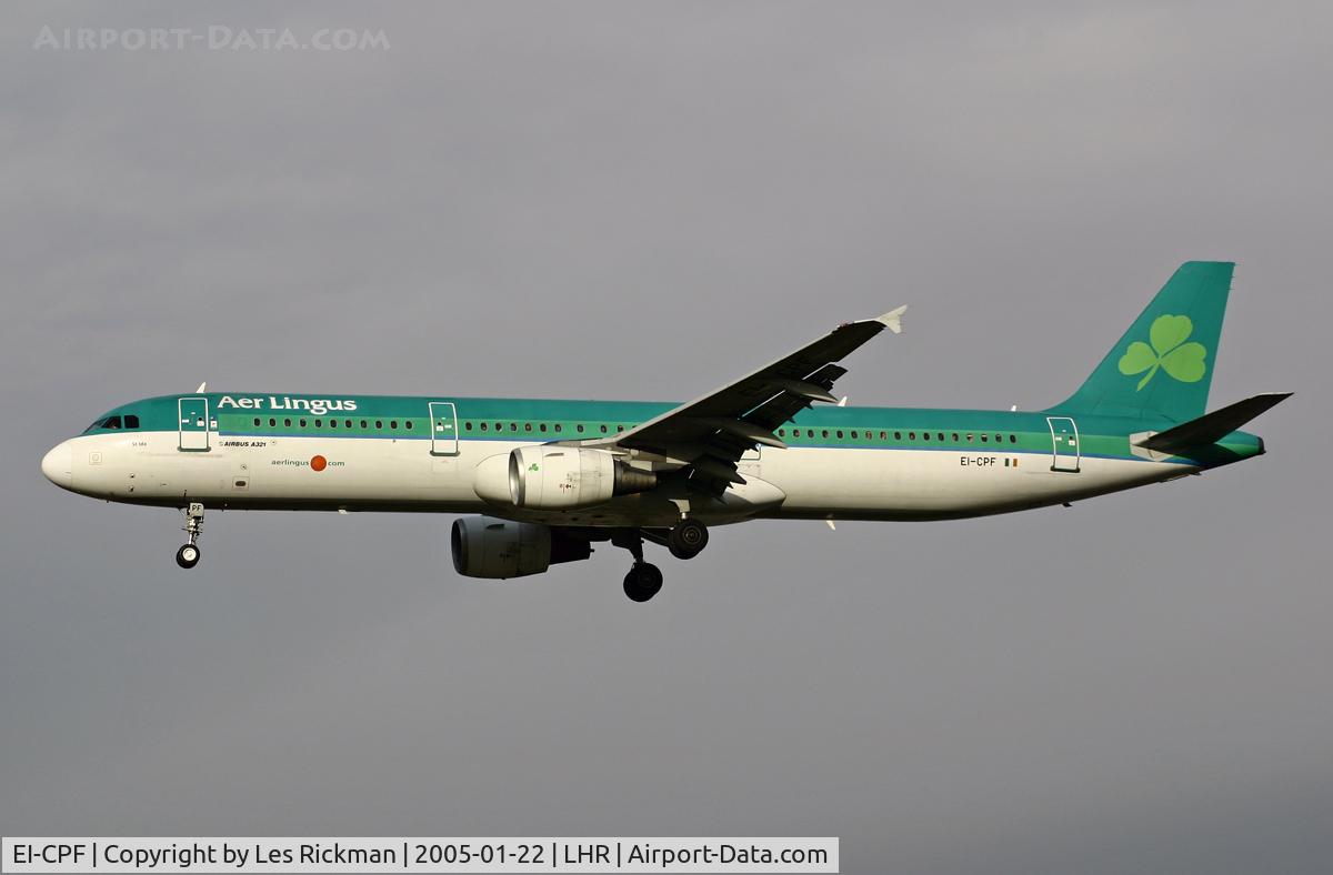 EI-CPF, 1999 Airbus A321-211 C/N 0991, Airbus A321 211