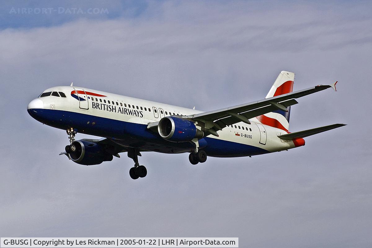 G-BUSG, 1989 Airbus A320-211 C/N 039, Airbus A320 211