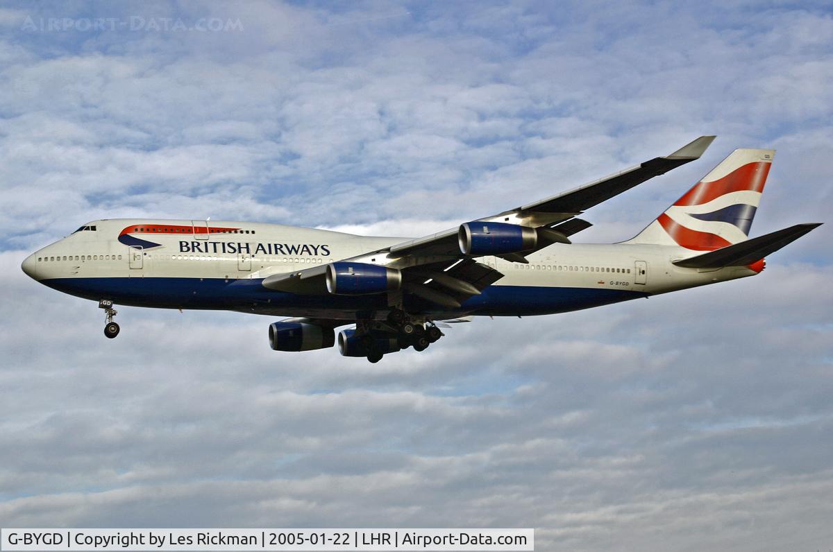 G-BYGD, 1999 Boeing 747-436 C/N 28857, Boeing 747 436