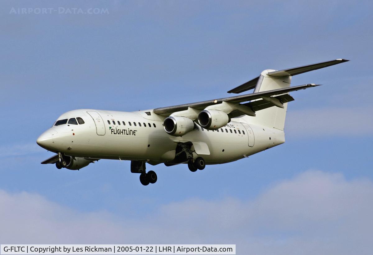 G-FLTC, 1991 British Aerospace BAe.146-300 C/N E3205, BAe 146-300