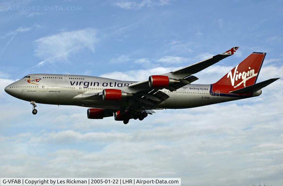 G-VFAB, 1994 Boeing 747-4Q8 C/N 24958, Boeing 747 4Q8