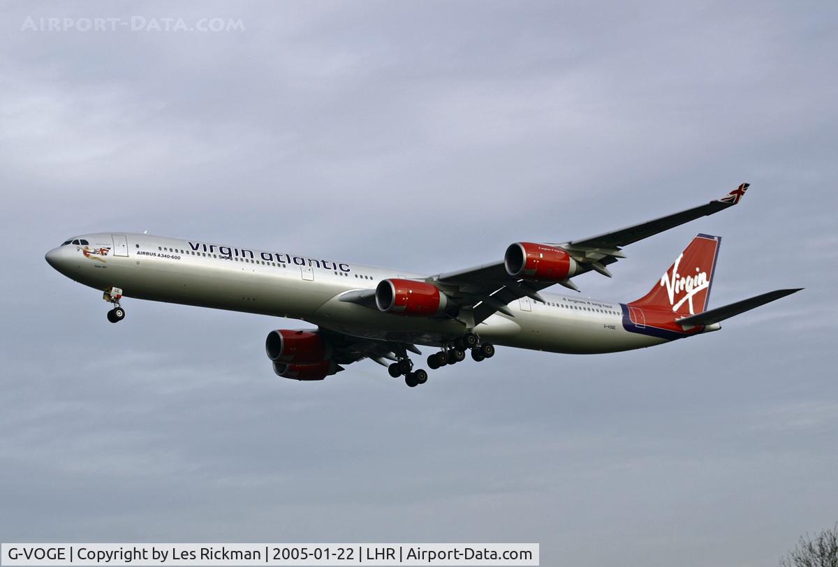 G-VOGE, 2002 Airbus A340-642 C/N 416, Airbus A340 642