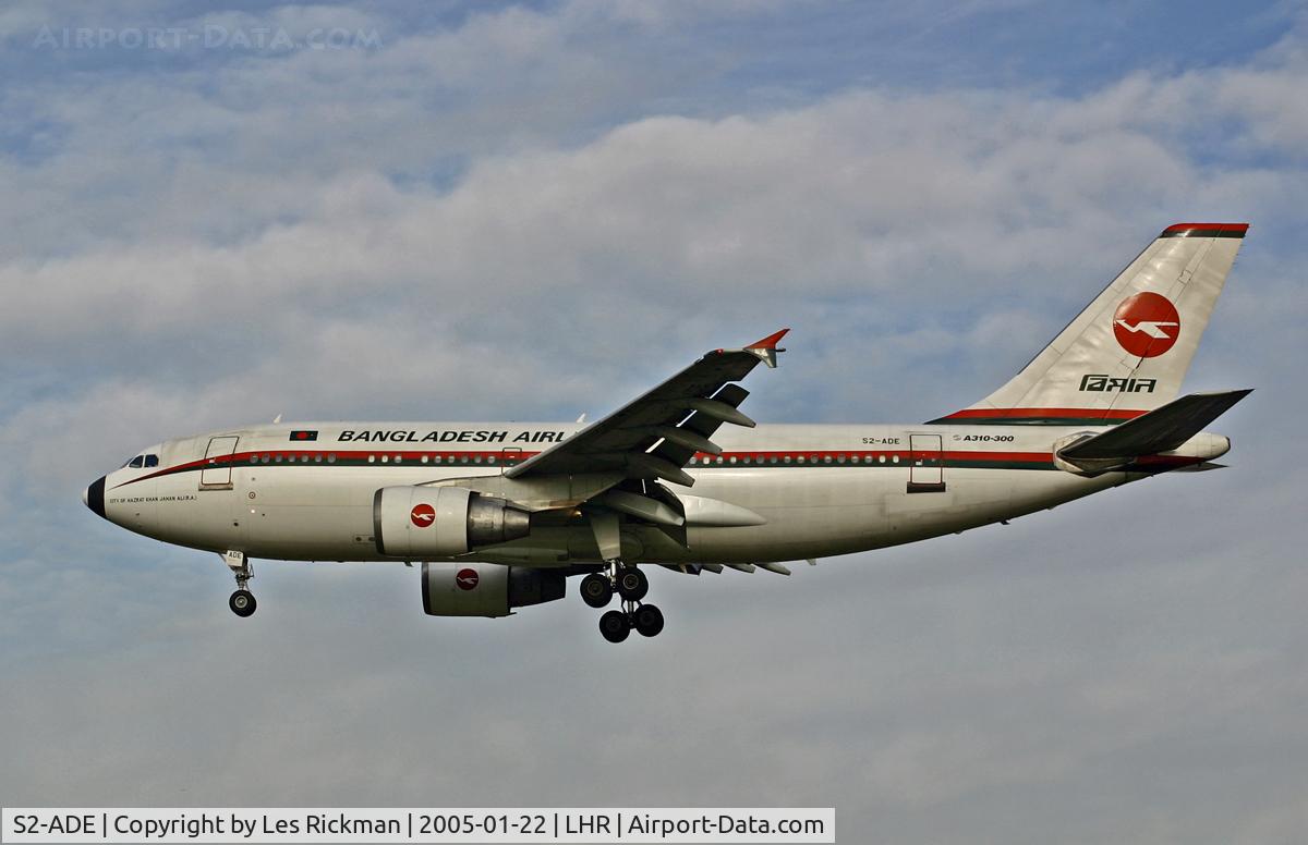 S2-ADE, 1996 Airbus A310-325 C/N 698, Airbus A310 325