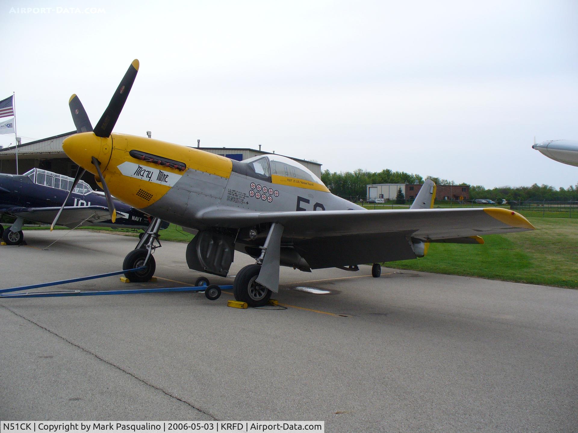 N51CK, 1960 North American F-51D Mustang C/N 44-64005, P-51D